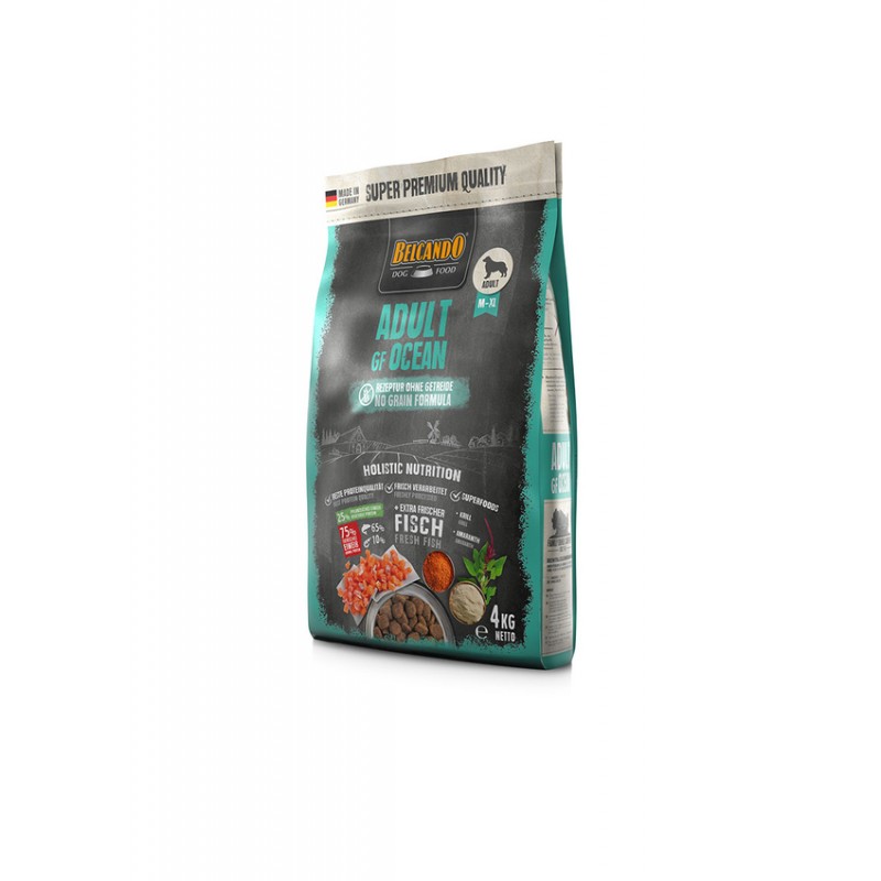 Belcando Adult GF Ocean   4 kg (csak egyfajta állati fehérje) - friss hússal