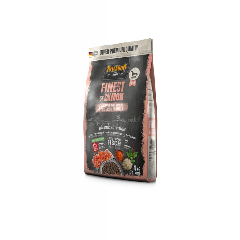 Belcando Finest GF Lazac    4 kg (csak egyfajta állati fehérje) - friss hússal